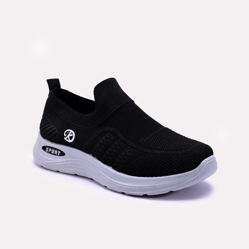 Black Slip On Sneakers Women 0440853 – 1st Step Shoes Bags