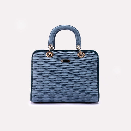 Blue Casual Shoulder Bags