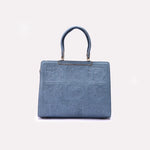Blue Casual Shoulder Bag