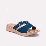 Blue Casual Slippers