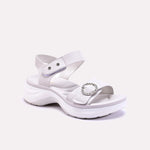 brielle gray chunky casual sandals