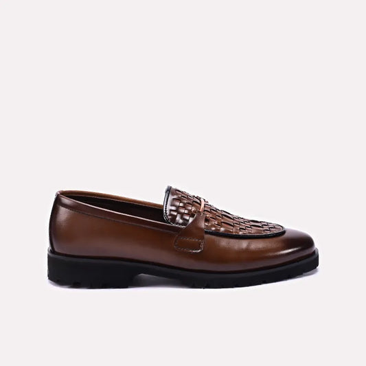 Mens Brown Exotic Formal Shoes