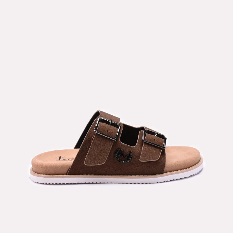 Brown Casual Slippers