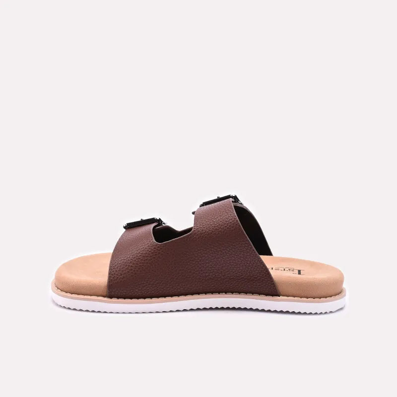 Brown Casual Slippers for Men