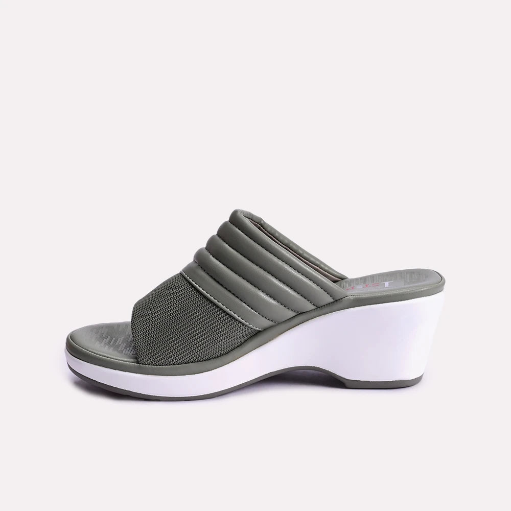 cassie green heel slippers for women