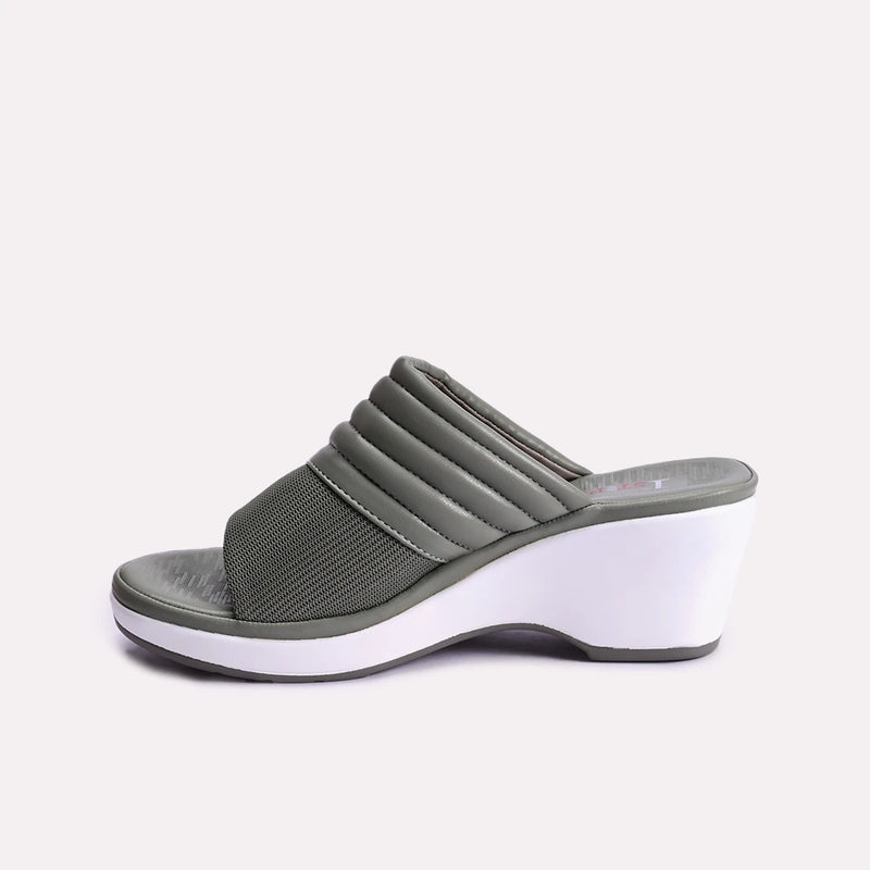 cassie green heel slippers for women