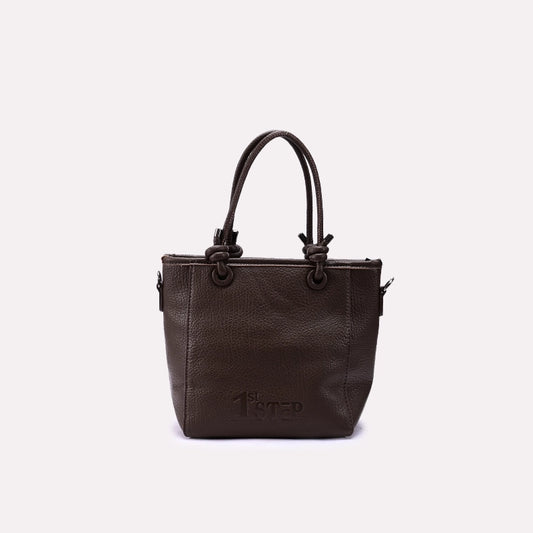 Dark Brown Casual Shoulder Bags for Women