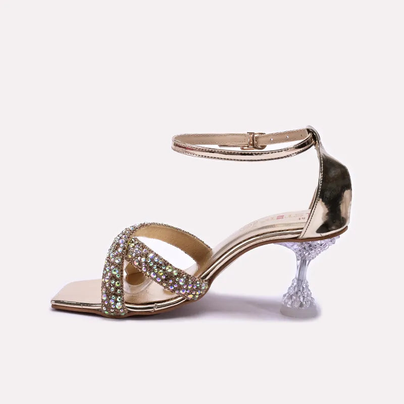 Gold Bridal Sandals 0421211
