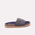 Mens Gray Casual Slippers