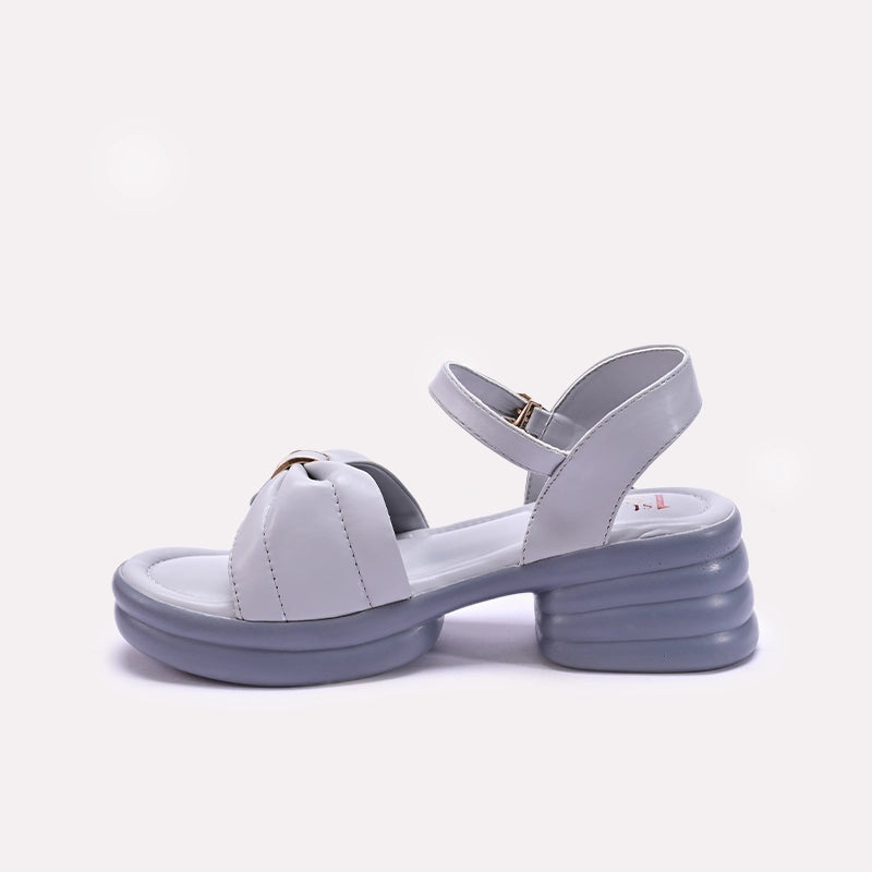 Gray Platform Sandals for Women