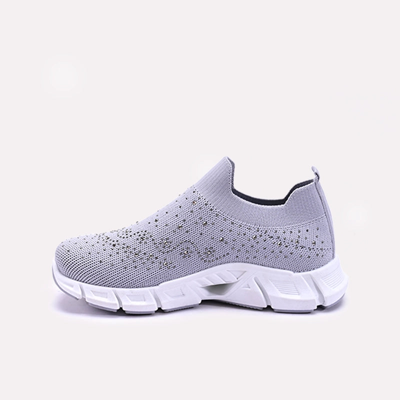 Gray Slip On Sneakers for Women