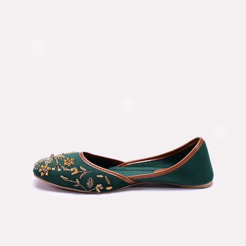 Green Khussa for Women