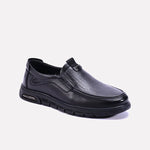 hawthorne black slip on dress shoes