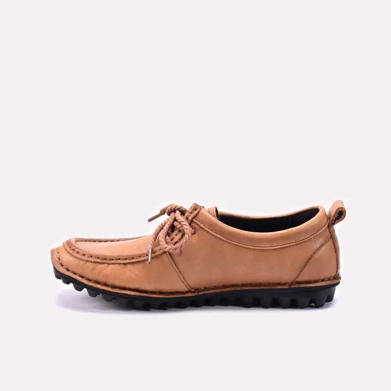 Khaki Casual Boat Shoes for Men
