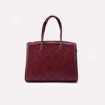 Maroon Casual Shoulder Bag
