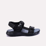 black sports sandals