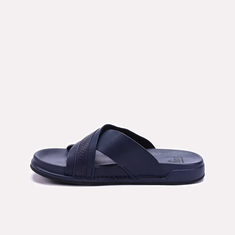Blue Casual Slippers for Men
