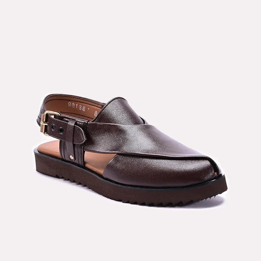 Brown Peshawari Sandals