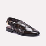 Brown Stylish Peshawari Sandals