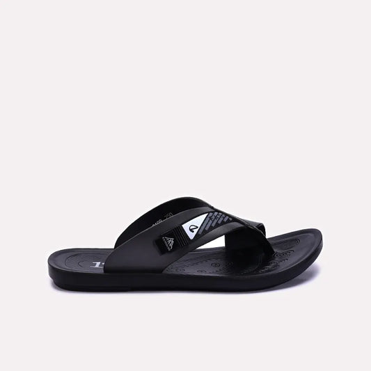 Mens Gray Casual Slippers