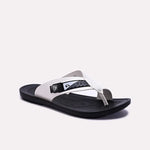 White Casual Slippers