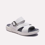 White Casual Slippers