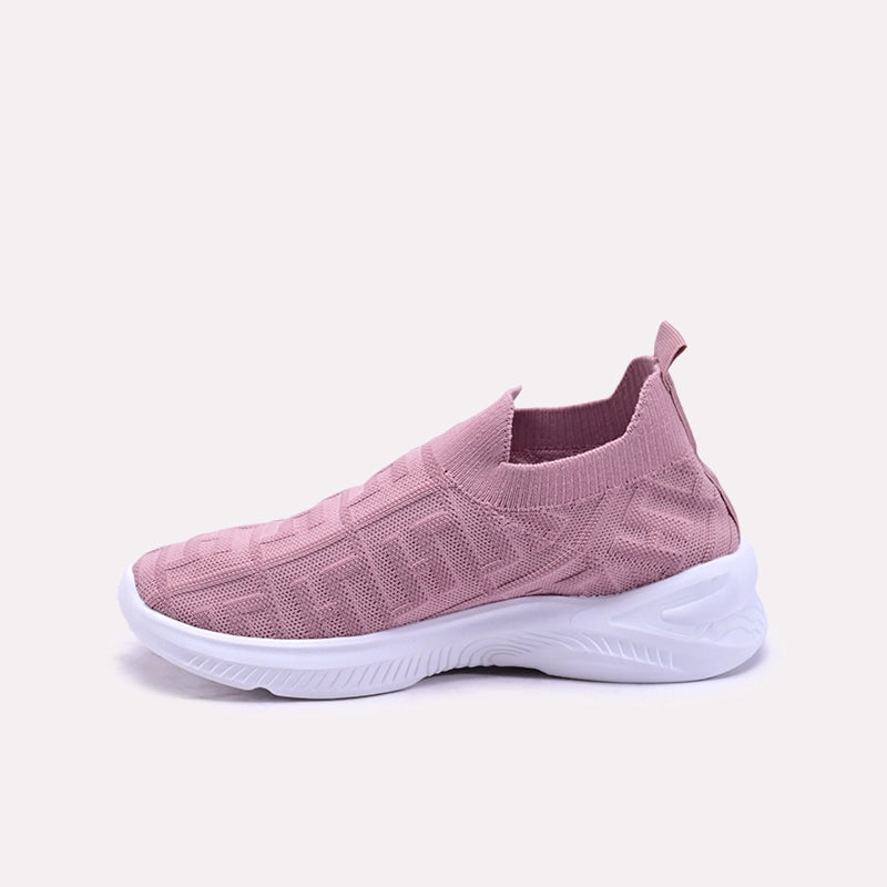 Nerissa Pink Slip On Sneakers for women