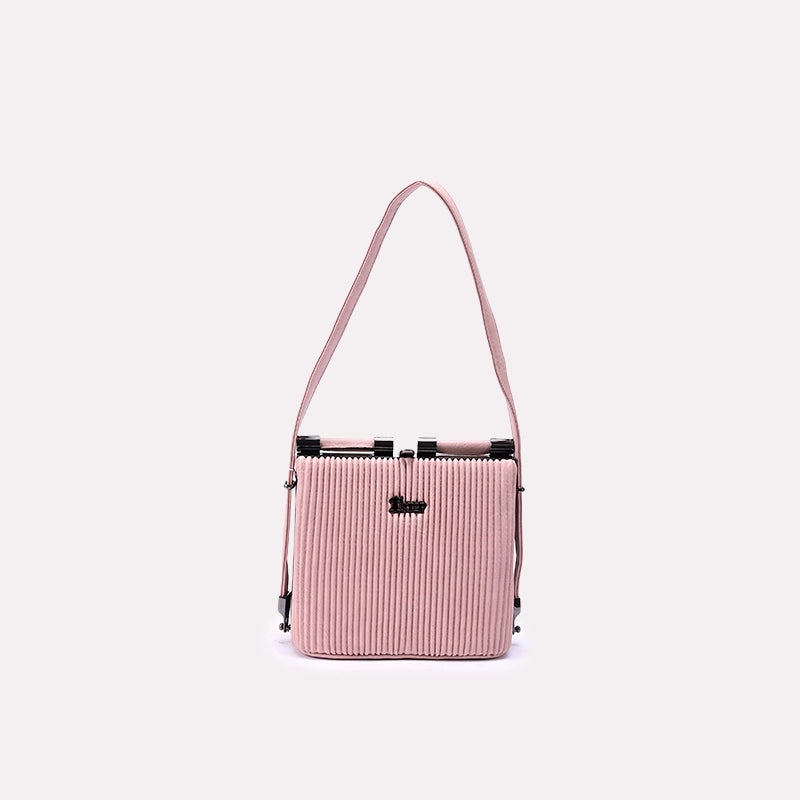 Pink Casual Hand Bags