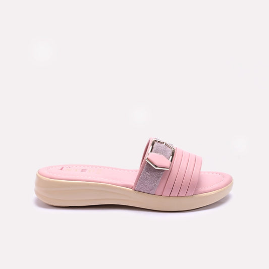 Pink Comfy Casual Slippers 0413120