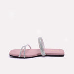 Pink Fancy Flat Slippers for Women