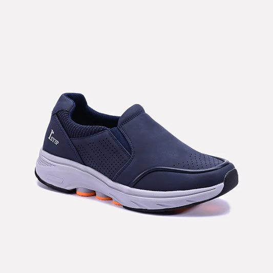 Rush Blue Slip On Sneakers 0120493