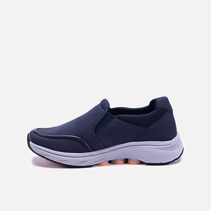 Rush Blue Slip On Sneakers 0120493