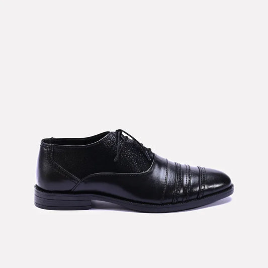 Sartorial Black Exotic Formal Shoes 0111184