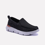 Swerve Black Slip On Sneakers 0120496