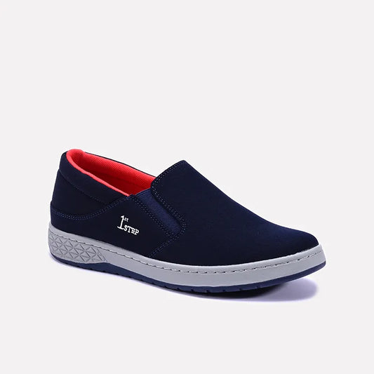 Vibe Blue Slip On Sneakers 0120487
