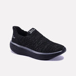 Vortex Black Slip On Sneakers 0120503