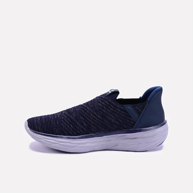 Vortex Blue Slip On Sneakers 0120503