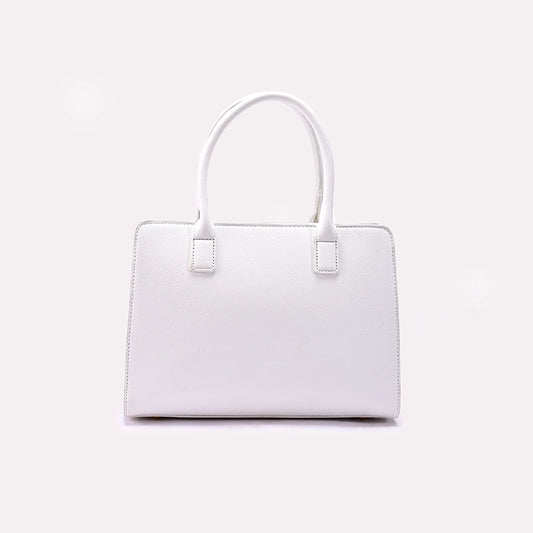 White Casual Shoulder Bags for Women