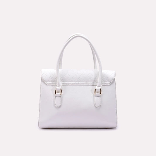 White Casual Shoulder Bags for Women