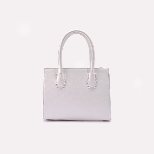 White Casual Shoulder Bags for Women