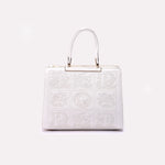 White Casual Shoulder Bag