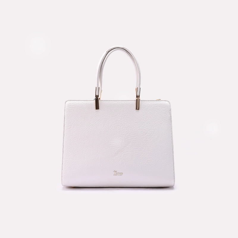 Womens White Casual Shoulder Bag