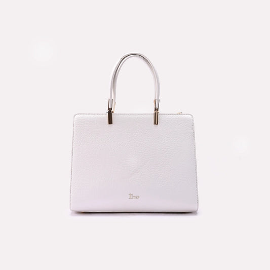 Womens White Casual Shoulder Bag