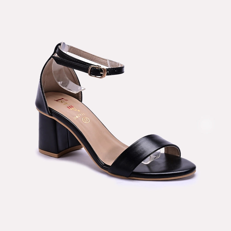 Womens Black Casual Sandals 0421314