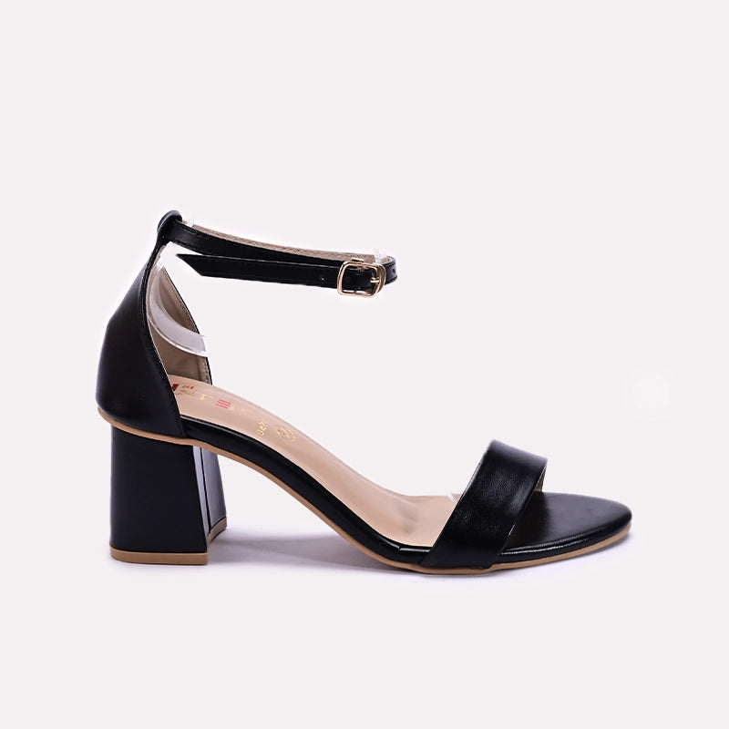 Womens Black Casual Sandals 0421314