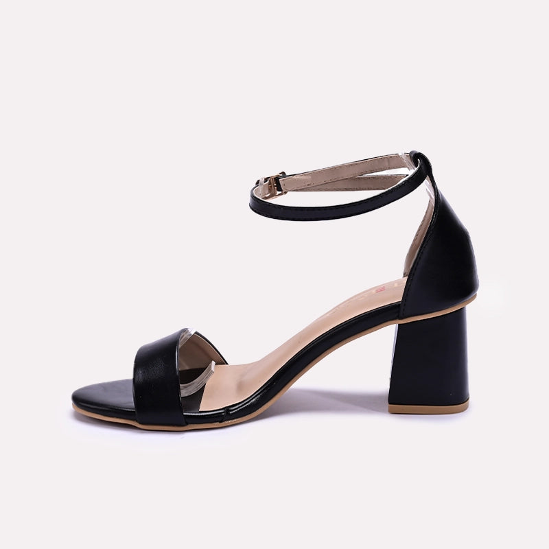 Womens Black Casual Sandals 0421314