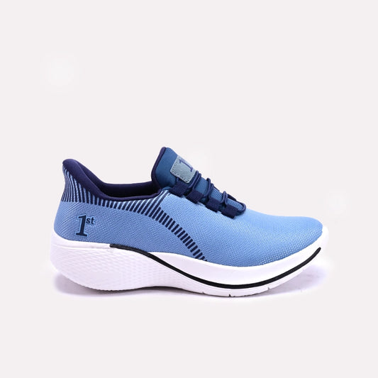 Womens Blue Sneakers Shoes