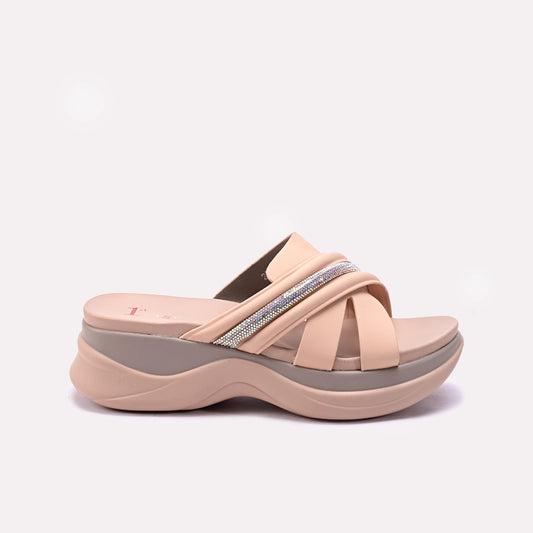 Womens Fawn Chunky Casual Slippers