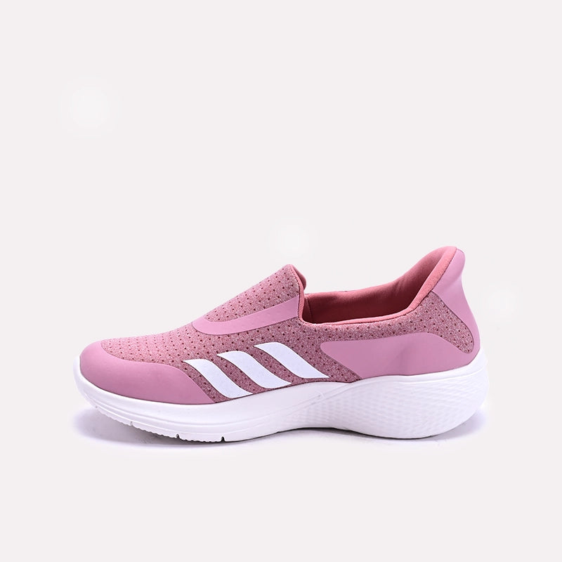 Pink Slip on Sneakers for Women