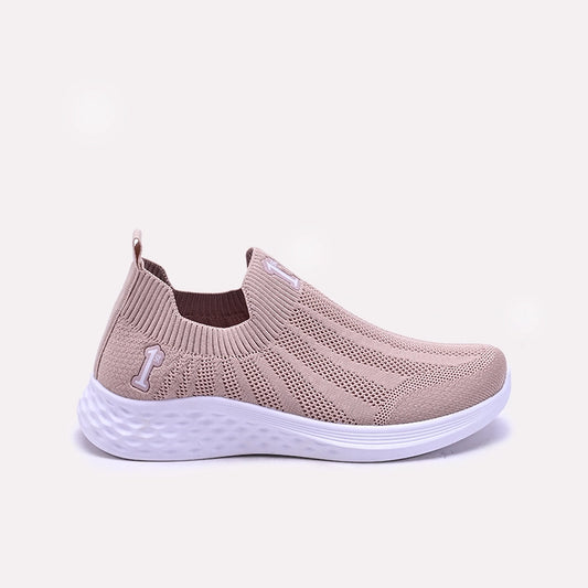 Womens Pink Slip on Sneakers